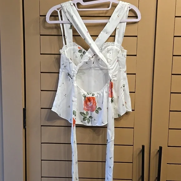 For Love and Lemons Rosebud Corset Top Size Small - Picture 6 of 12